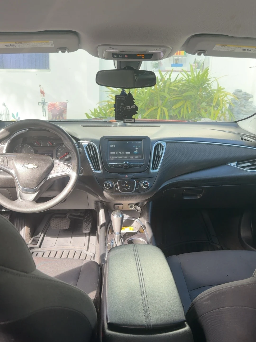 Dashboard and center console